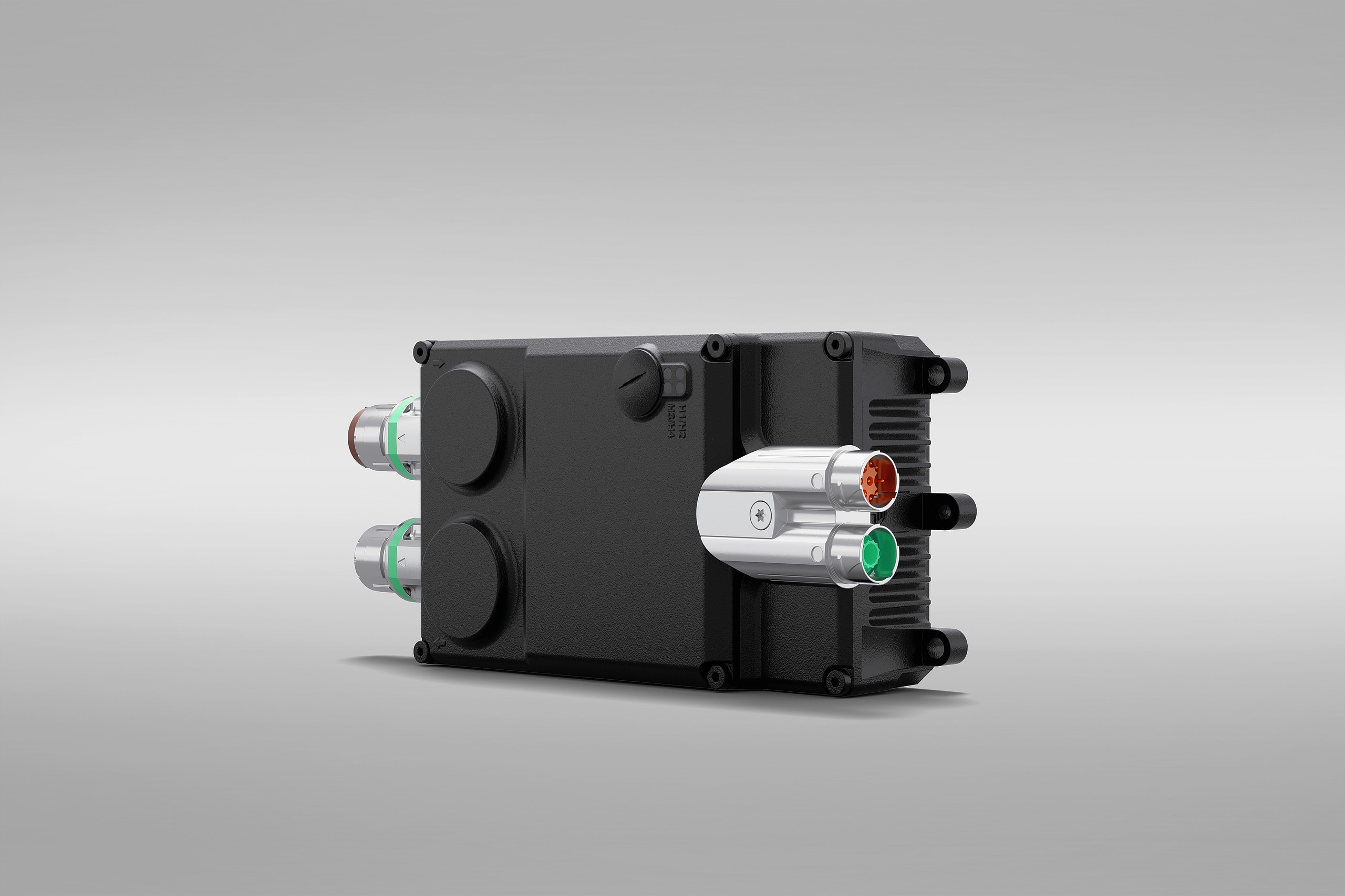 Mit seinem innovativen hybriden Verkabelungskonzept und einem um 300 Grad drehbaren Stecker für den Motor- und Geberanschluss reduziert der neue Servowechselrichter ihD von AMKmotion den Installationsaufwand erheblich.