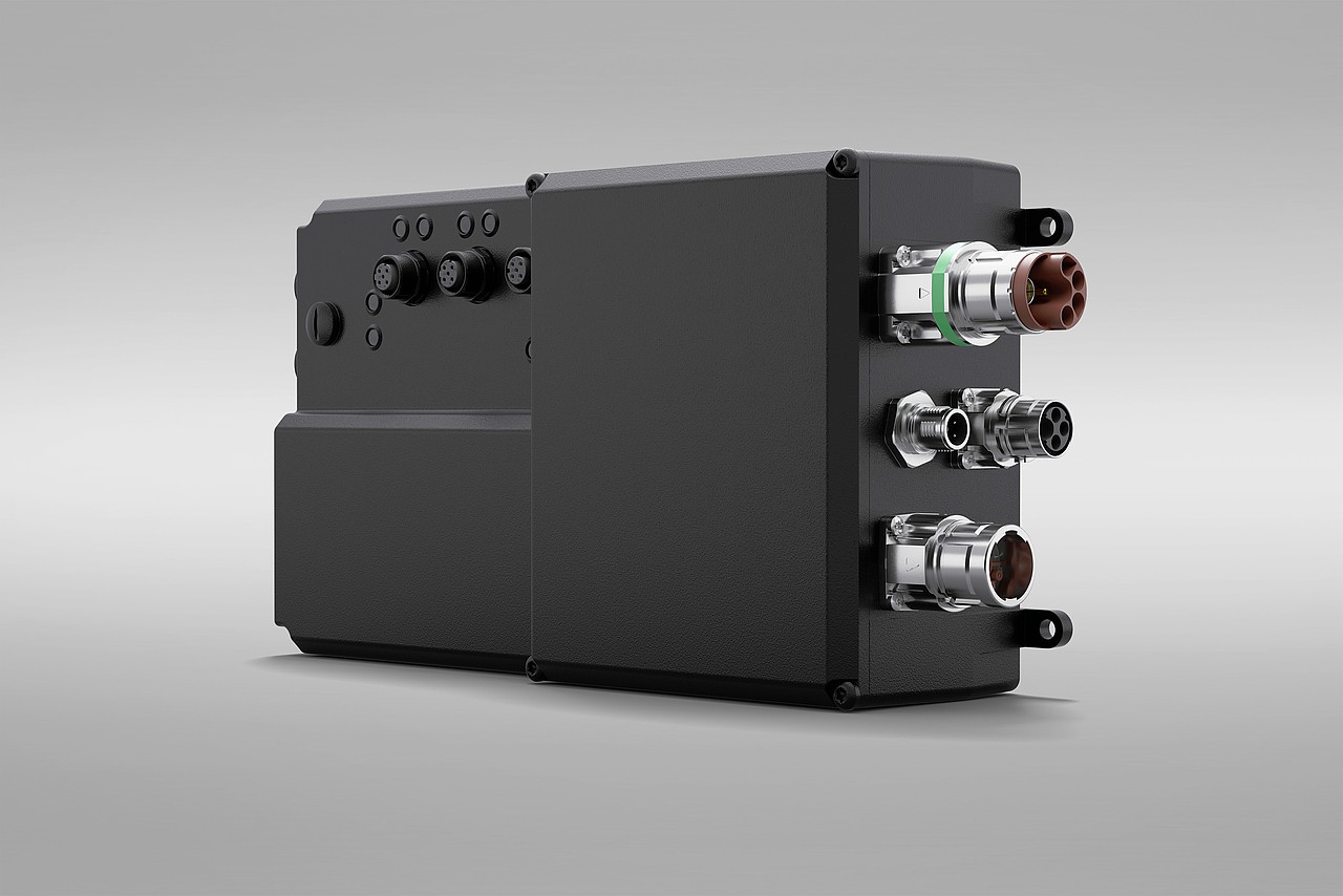 Decentralized power supply ihP with integrated motion controller