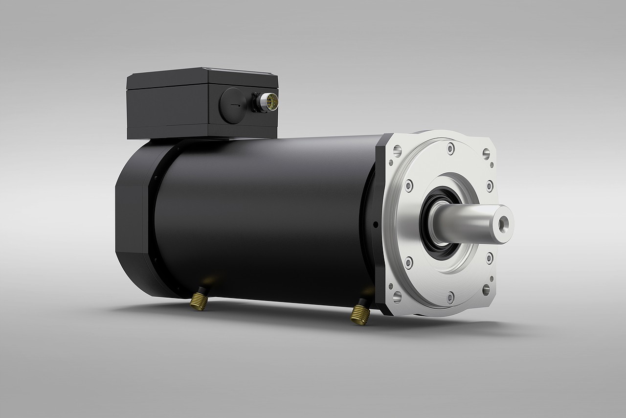 Der neue Synchron-Servomotor der Baureihe DIP: Das kompakte Kraftpaket bietet eine um den Faktor Drei höhere Beschleunigung als vergleichbare Antriebe in dieser Baugröße.