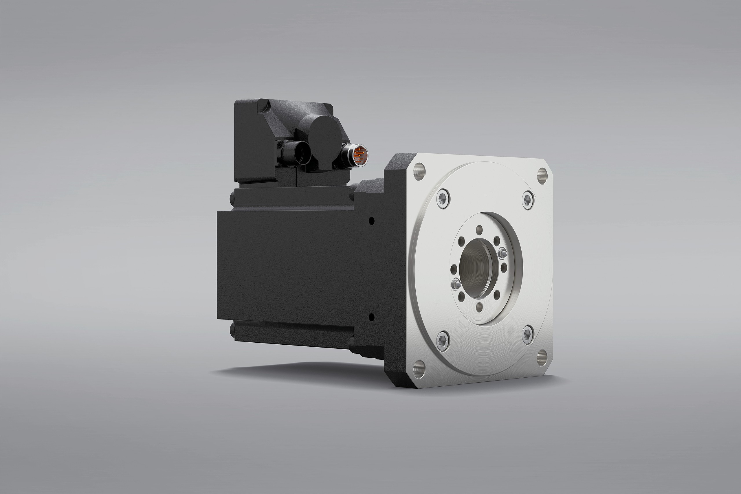 The convection-cooled SKT hollow shaft motors are suitable for applications involving high axial forces. They operate quietly and offer a high degree of integration.