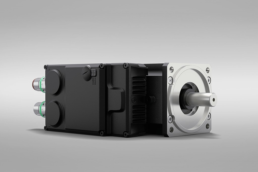 ihD-DT5 synchronous servo motor with integrated inverter 