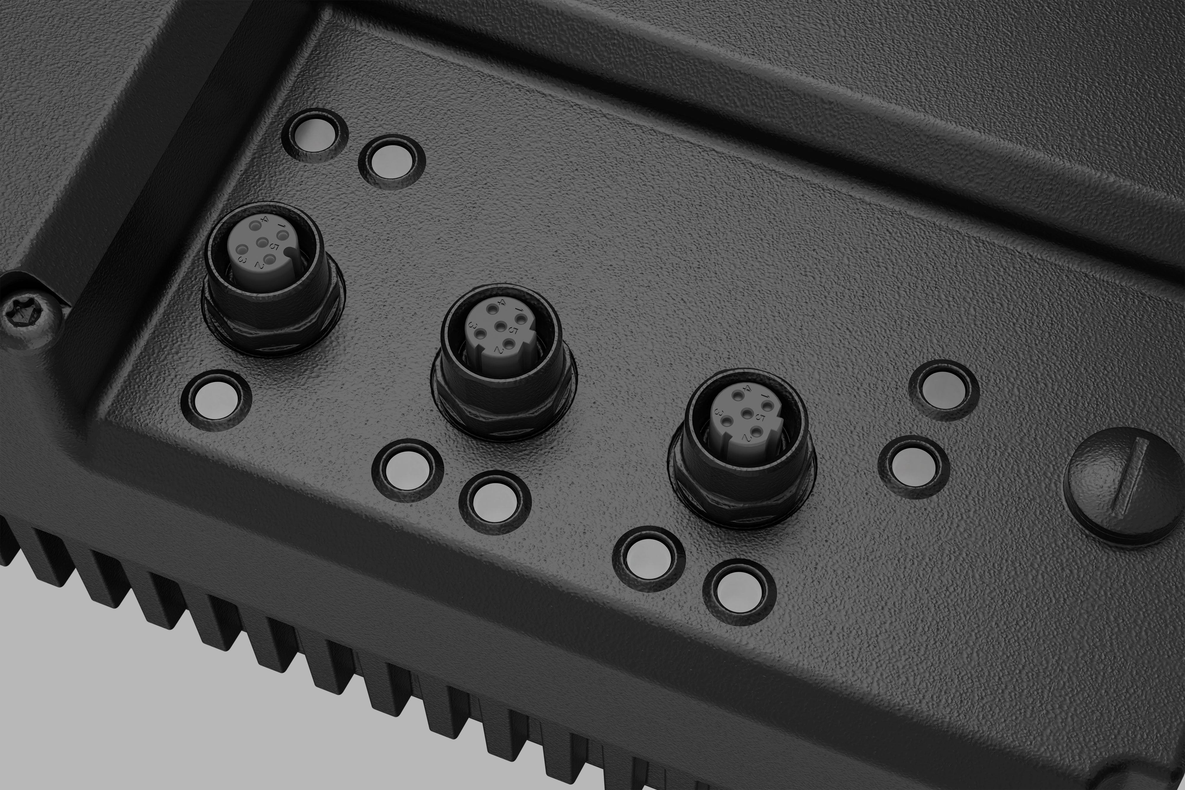decentralized power supply with integrated motion controller